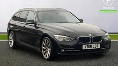 Black Used 2018 BMW 318 Sport Line Estate | £14,199 (Good price)