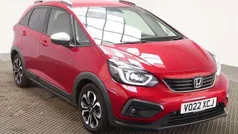 Crystal red Used 2022 Honda Jazz Hybrid Hatchback | £18,250 (Fair price)