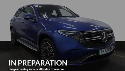 Used Mercedes EQC400 AMG Line Premium 300 kW (408 HP) 2023 Blue SUV