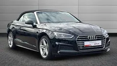 Black Used 2018 Audi A5 Cabriolet S-Line Cabriolet | £15,150 (Fair price)