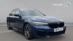 Blue Used 2022 BMW 530e M Sport Estate | £26,390 (Fair price)