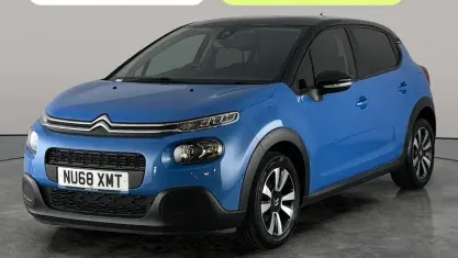 Used Citroën C3 Feel 82 HP (60 kW) 2018 Blue Hatchback