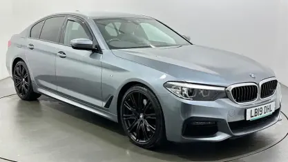Used BMW 530 M Sport 252 HP (185 kW) 2019 Blue Sedan
