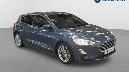 Used Ford Focus Titanium X 125 HP (91 kW) 2019 Blue Hatchback