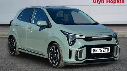 Used Kia Picanto GT-Line S 69 HP (50 kW) 2025 Green Hatchback