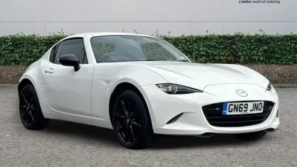 Used Mazda MX5 184 HP (135 kW) 2019 White Cabriolet
