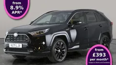 Black Used 2021 Toyota RAV4 Hybrid Edition SUV | £25,745 (Fair price)