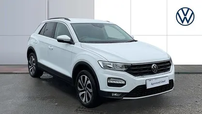 Used VW T-Roc Active 110 HP (80 kW) 2021 White SUV