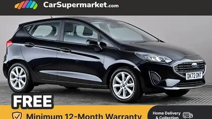 Used Ford Fiesta Trend 75 HP (55 kW) 2021 Black Hatchback