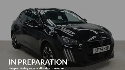 Used Peugeot 208 Allure 101 HP (74 kW) 2024 Black Hatchback