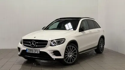 Used Mercedes GLC250 AMG 211 HP (155 kW) 2019 White Estate
