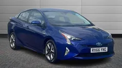 Blue Used 2016 Toyota Prius Hatchback | £12,495 (Fair price)