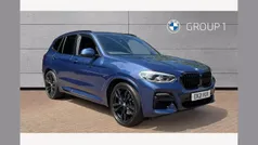 Blue Used 2021 BMW X3 M Sport SUV | £36,991 (Good price)