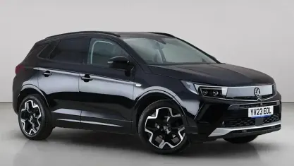 Used Vauxhall Grandland X Ultimate 131 HP (96 kW) 2023 Black SUV
