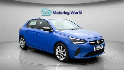 Used Vauxhall Corsa Design Edition 75 HP (55 kW) 2022 Blue Hatchback