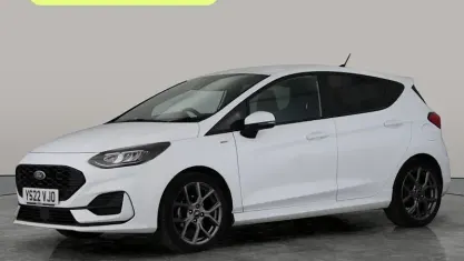 Used Ford Fiesta ST-Line 101 HP (74 kW) 2022 White Hatchback