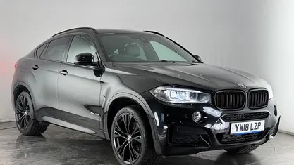 Used BMW X6 M Sport 313 HP (230 kW) 2018 Black SUV