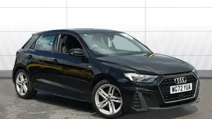Used Audi A1 Sportback S-Line 110 HP (80 kW) 2022 Black Hatchback