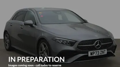 Used Mercedes A180 AMG line 136 HP (100 kW) 2023 Grey Hatchback