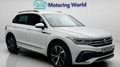 Used VW Tiguan R-line 150 HP (110 kW) 2022 White SUV