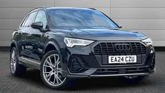Mythos black Used 2024 Audi Q3 Black Edition SUV | £35,250 (Fair price)