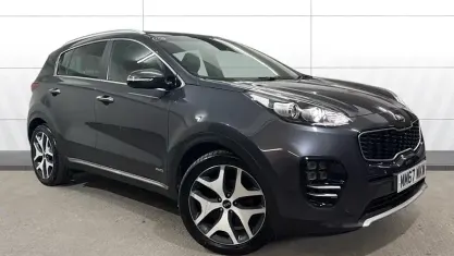 Used Kia Sportage GT-Line 177 HP (130 kW) 2018 Silver SUV