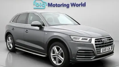 Usado Audi Q5 S-Line 190 HP (139 kW) 2019 Cinzento SUV