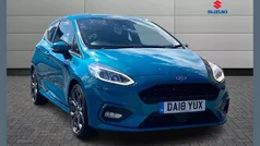 Blue Used 2018 Ford Fiesta ST-Line Hatchback | £8,495 (Fair price)