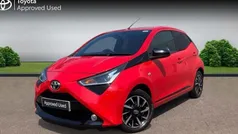 Red pop Used 2021 Toyota Aygo Trend Hatchback | £10,771 (Fair price)