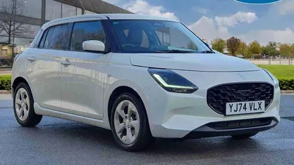 White Used 2024 Suzuki Swift Hatchback | £14,990 (Fair price)