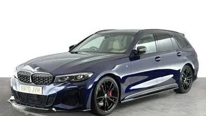 Used BMW M340 Comfort Edition 340 HP (250 kW) 2021 Blue Estate