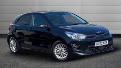 Midnight black Used 2022 Kia Rio 2 Hatchback | £13,595 (Fair price)