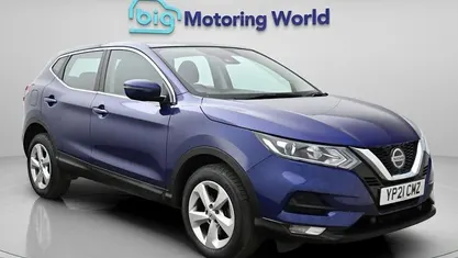Used Nissan Qashqai Acenta Premium 158 HP (116 kW) 2021 Blue SUV