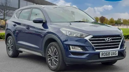 Used Hyundai Tucson Premium 132 HP (97 kW) 2018 Blue SUV