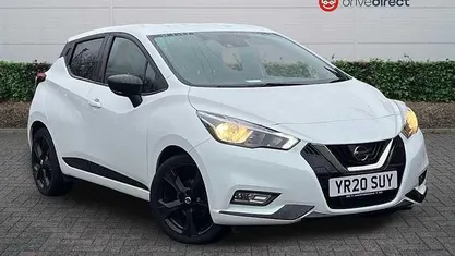 Used Nissan Micra S 101 HP (74 kW) 2020 White Hatchback