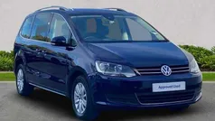 Blue Used 2021 VW Sharan SE MPV | £22,869 (Fair price)