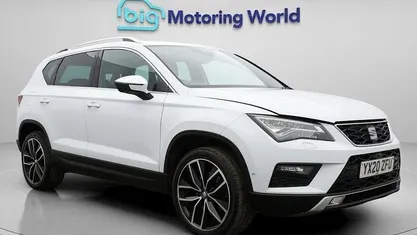 Used Seat Ateca XCELLENCE Lux 150 HP (110 kW) 2020 White SUV