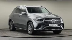 Selenite gray metallic finish Used 2024 Mercedes GLE400 AMG line SUV | £58,200 (Fair price)