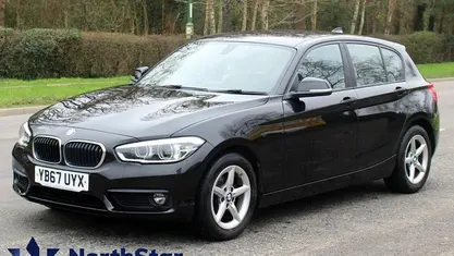 Used BMW 116 Comfort Edition 116 HP (85 kW) 2018 Black Hatchback