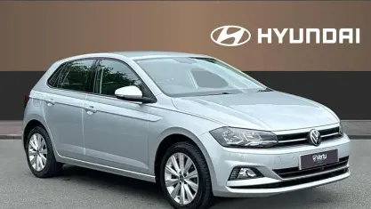 Begagnad VW Polo SEL 95 HK (69 kW) 2021 Silver Halvkombi