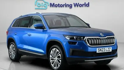 Used Skoda Kodiaq SE L Executive 150 HP (110 kW) 2023 Blue SUV
