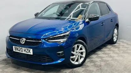 Used Vauxhall Corsa SRi 101 HP (74 kW) 2020 Blue Hatchback