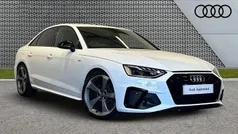 White Used 2021 Audi A4 Black Edition Sedan | £20,854 (Fair price)