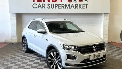 Used VW T-Roc R-line 150 HP (110 kW) 2020 Silver SUV