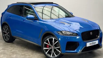 Used Jaguar F-Pace Supercharged 551 HP (405 kW) 2019 Blue SUV