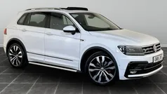 White Used 2019 VW Tiguan R-line SUV | £19,595 (Good price)