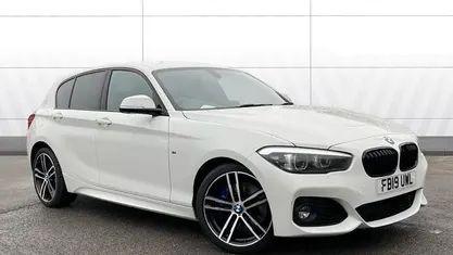 Used BMW 118 M Sport 136 HP (100 kW) 2019 White Hatchback