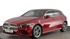 Red Used 2021 Mercedes A250 AMG Line Premium Plus Hatchback | £21,220 (Fair price)