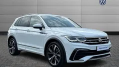 White Used 2022 VW Tiguan R-line SUV | £27,995 (Fair price)
