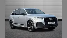 Silver Used 2022 Audi Q7 Black Edition SUV | £49,995 (Fair price)